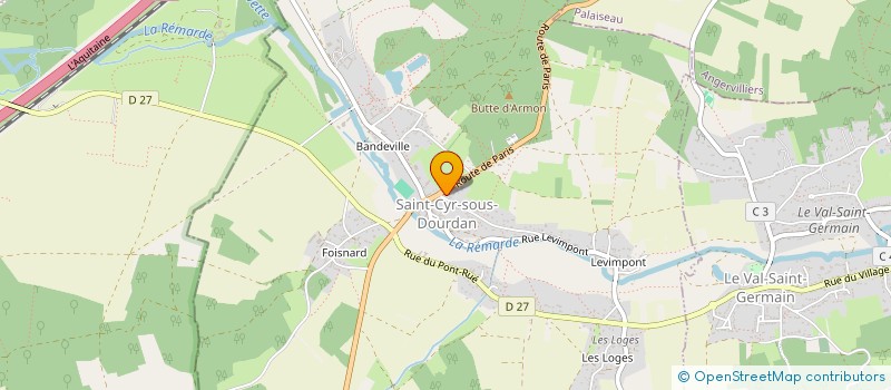 localisation de l'entreprise SAINT-CYR-FOOTBALL-CLUB  SAINT-CYR-SOUS-DOURDAN