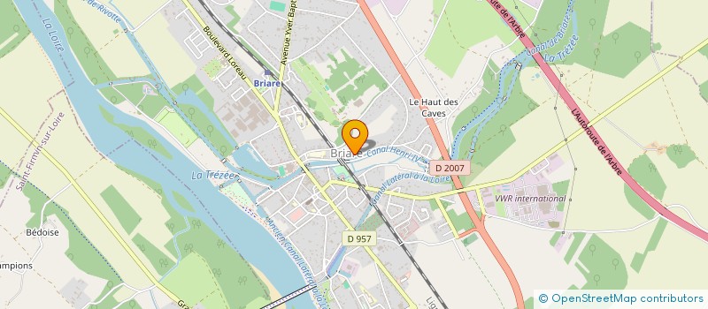 localisation de l'entreprise SAINT CYR-GAV  BRIARE