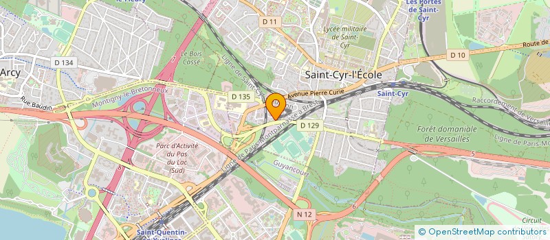 localisation de l'entreprise SAINT CYR LOCATION à SAINT-CYR-L'ECOLE