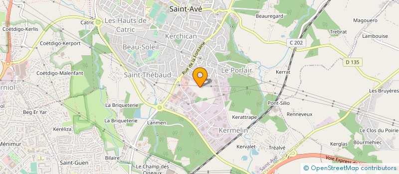 localisation de l'entreprise SAINT DENAC IMMOBILIER  PLESCOP