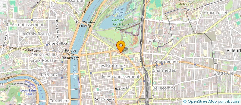 localisation de l'entreprise SAINT DENIS 132  LYON