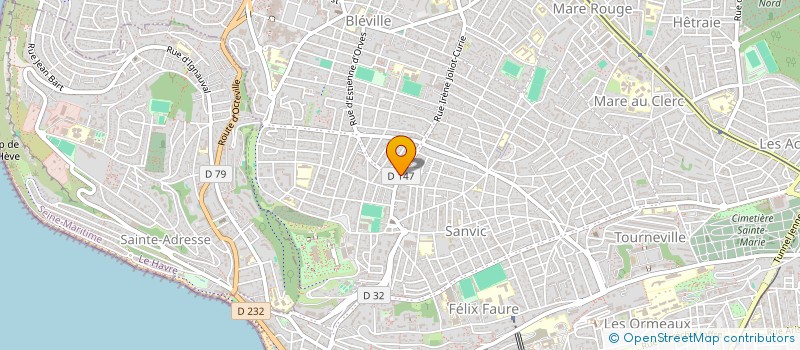 localisation de l'entreprise SAINT DENIS 2 à LE HAVRE