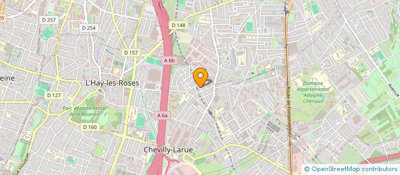 localisation de l'entreprise SAINT DENIS 4D  L'HAY-LES-ROSES