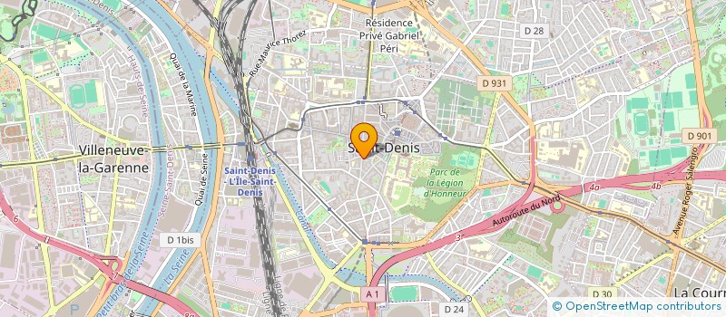 localisation de l'entreprise SAINT-DENIS CONSEIL à SAINT-DENIS
