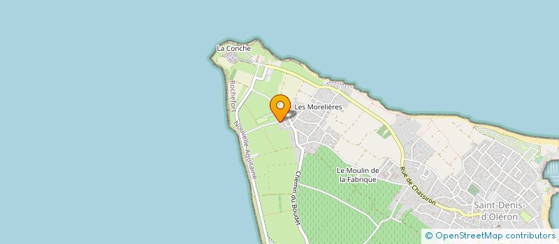 localisation de l'entreprise SAINT DENIS CROISIERES  SAINT-DENIS-D'OLERON