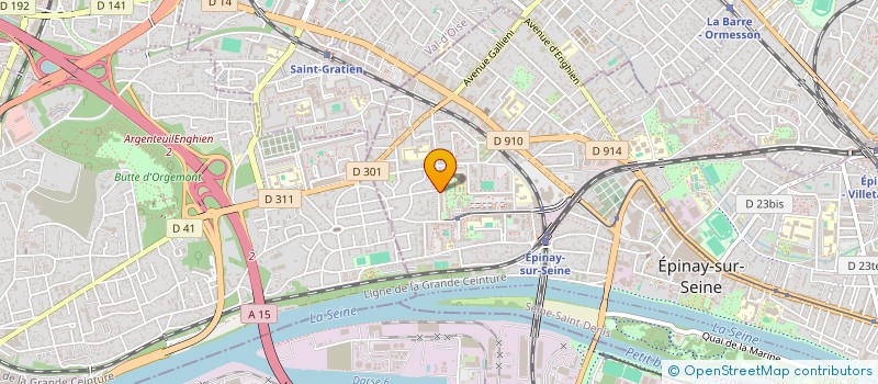 localisation de l'entreprise SAINT DENIS DIS à EPINAY-SUR-SEINE