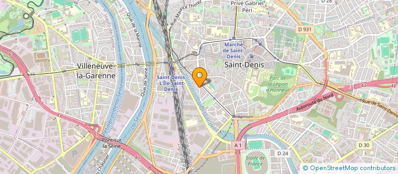 localisation de l'entreprise SAINT-DENIS JAZZ  SAINT-DENIS