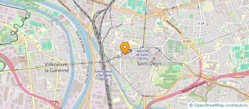 localisation de l'entreprise SAINT DENIS SPORT ET DETENTE à SAINT-DENIS