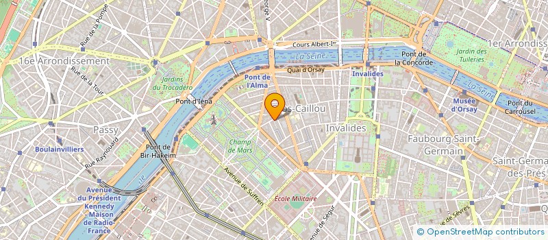 localisation de l'entreprise SAINT DOMINIQUE CONSEIL  PARIS