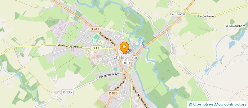 localisation de l'entreprise SAINT EDGARD à CHATILLON-SUR-INDRE