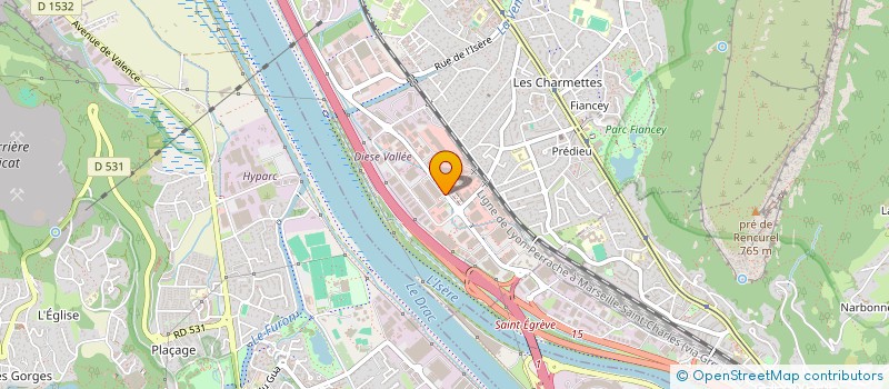 localisation de l'entreprise SAINT EGREVE DYNAMIQUE COMMERCIAL à SAINT-EGREVE