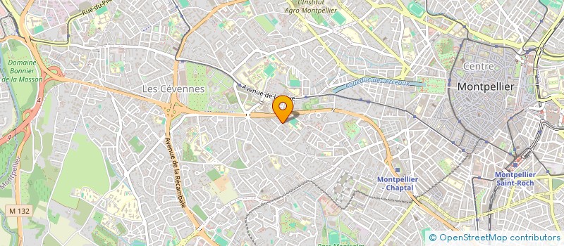 localisation de l'entreprise SAINT ELIE à MONTPELLIER