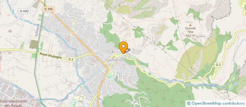 localisation de l'entreprise SAINT ELOI 2022  GEMENOS