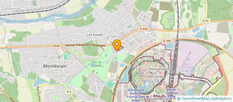 localisation de l'entreprise SAINT ELOI  CHESSY