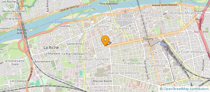 localisation de l'entreprise SAINT ELOI CABDENT  TOURS