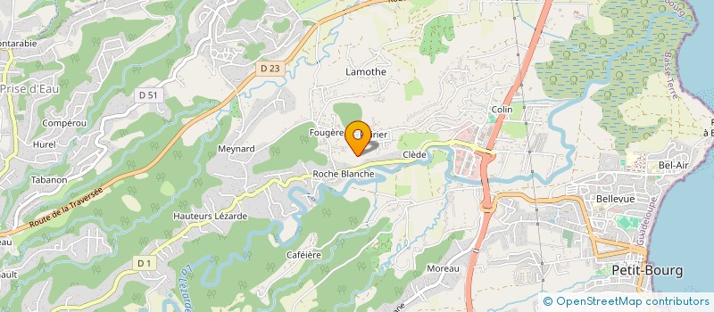 localisation de l'entreprise SAINT EMI à PETIT-BOURG