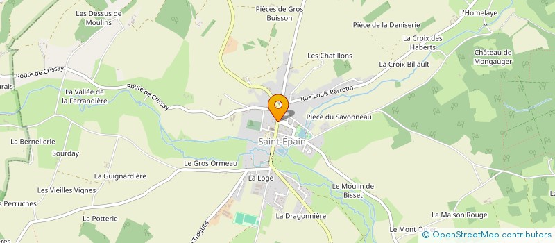 localisation de l'entreprise SAINT-EPAIN MEMOIRE ET PATRIMOINE  SAINT-EPAIN