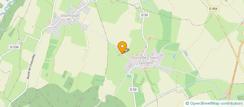 localisation de l'entreprise SAINT-EPVRE  FORCELLES-SAINT-GORGON