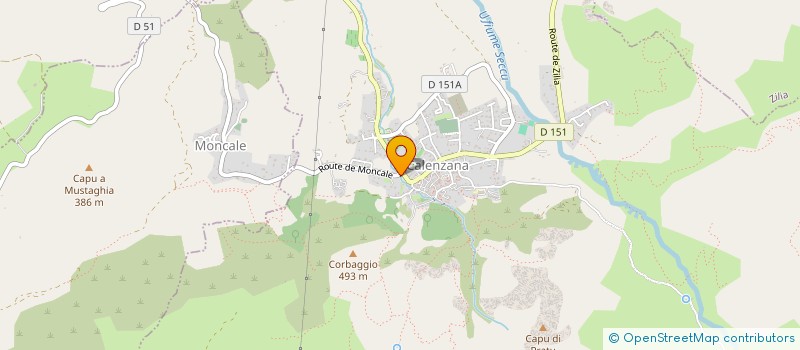 localisation de l'entreprise SAINT ERASME à CALENZANA