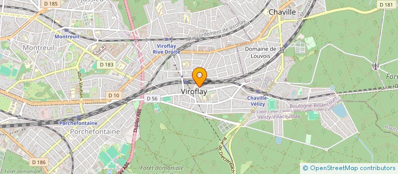 localisation de l'entreprise SAINT EUSTACHE IMMOBILIER  VIROFLAY