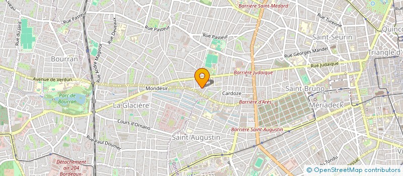 localisation de l'entreprise SAINT EUTROPE  BORDEAUX