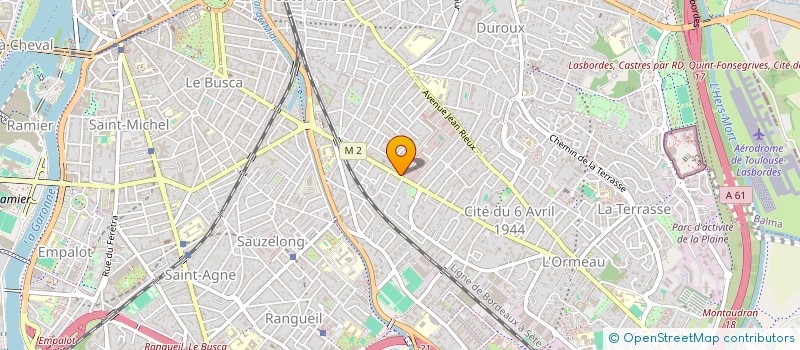 localisation de l'entreprise SAINT EX IMMOBILIER  TOULOUSE