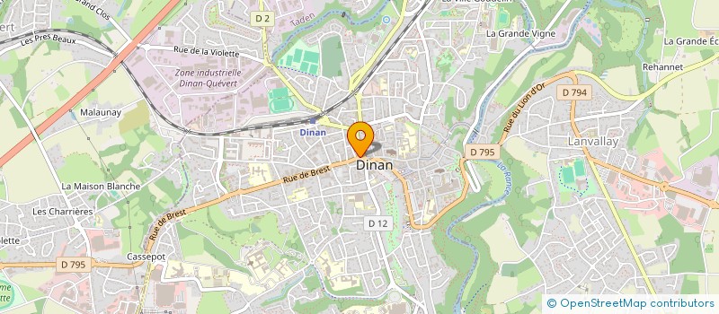 localisation de l'entreprise SAINT EX PLUS à DINAN