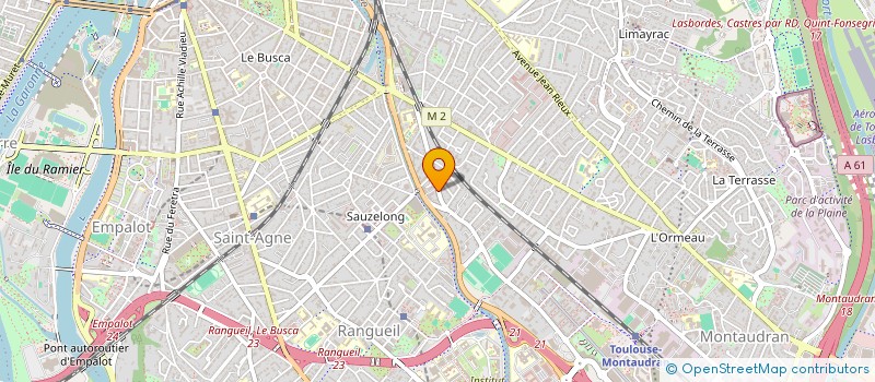 localisation de l'entreprise SAINT-EX UNITED à TOULOUSE