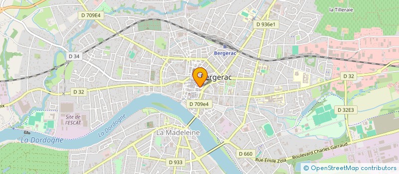 localisation de l'entreprise SAINT EXUPERY à BERGERAC