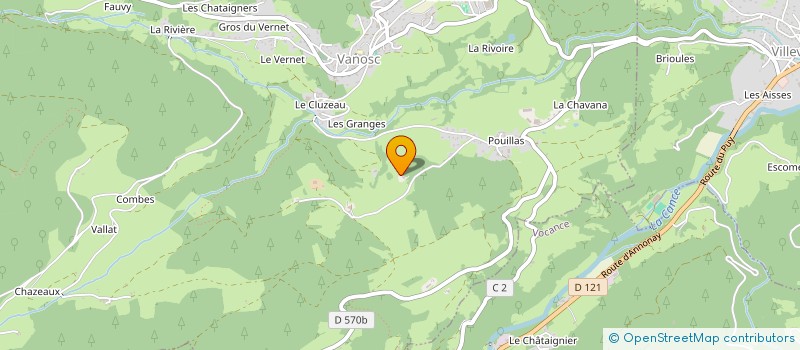 localisation de l'entreprise SAINT-EXUPERY  VANOSC