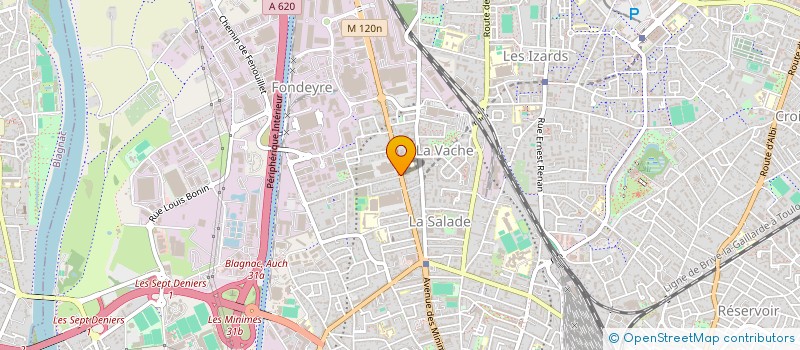 localisation de l'entreprise SAINT EXUPERY MARTI à TOULOUSE