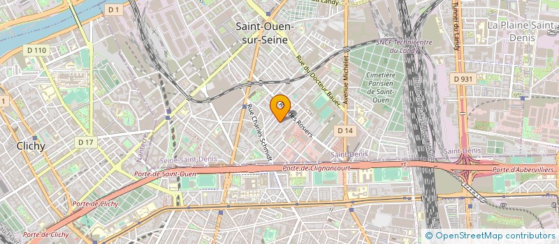 localisation de l'entreprise SAINT FANOUS à SAINT-OUEN-SUR-SEINE
