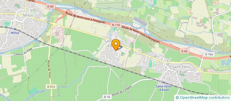 localisation de l'entreprise SAINT FELIU D AMONT ENERGIE  SAINT-FELIU-D'AMONT