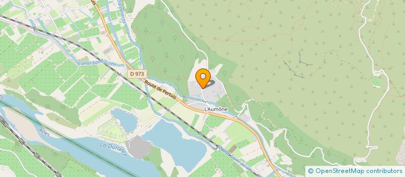 localisation de l'entreprise SAINT FERREOL  CHEVAL-BLANC