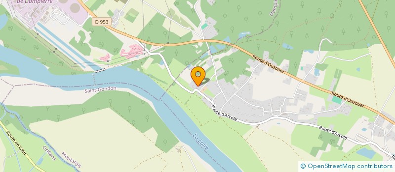 localisation de l'entreprise SAINT FERREOL INVEST à NEVOY