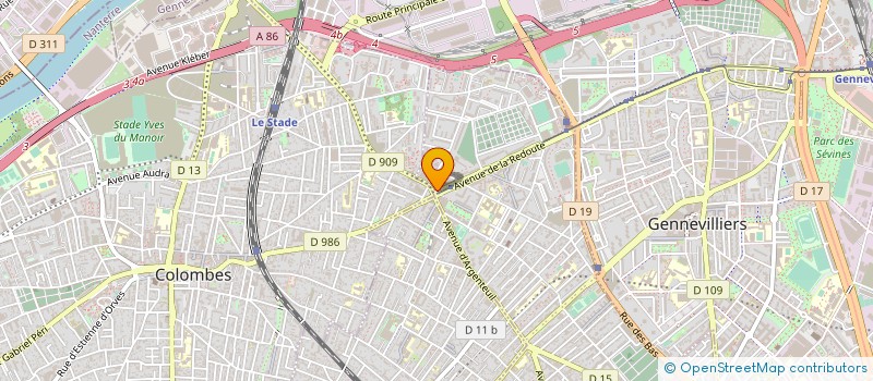 localisation de l'entreprise SAINT FI à ASNIERES-SUR-SEINE