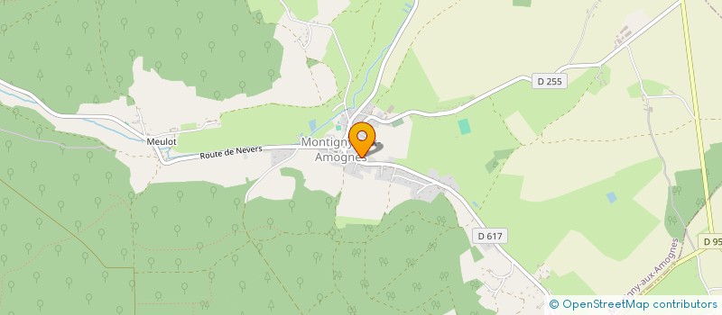 localisation de l'entreprise SAINT FIACRE à VAUX D'AMOGNES