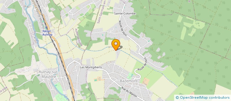 localisation de l'entreprise SAINT FIACRE  BAZEMONT