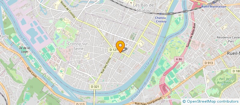 localisation de l'entreprise SAINT FIACRE AUTOMOBILE à CROISSY-SUR-SEINE