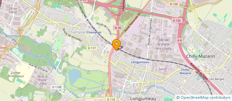 localisation de l'entreprise SAINT FIACRE LOCATION  CHAMPLAN