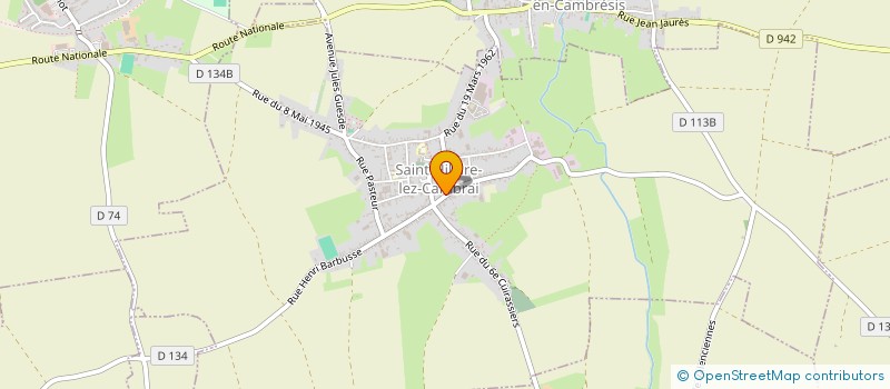 localisation de l'entreprise SAINT FLORENT  SAINT-HILAIRE-LEZ-CAMBRAI