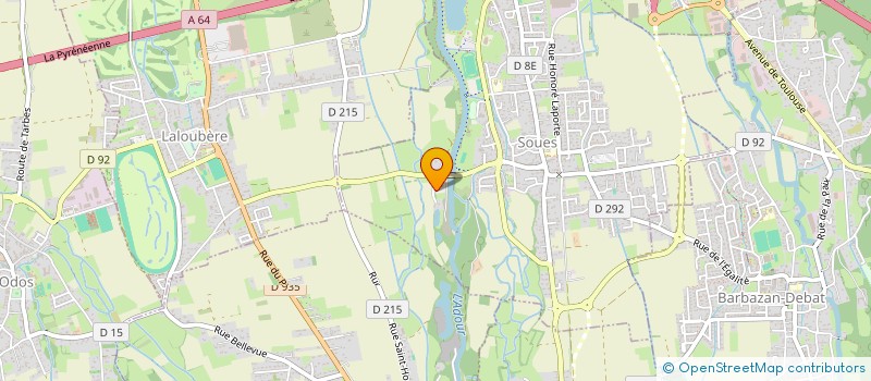 localisation de l'entreprise SAINT FRAI  SOUES