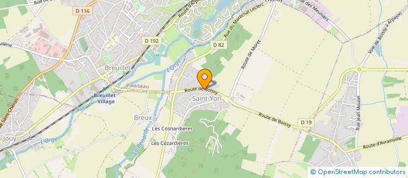 localisation de l'entreprise SAINT-FRANCOIS  SAINT-YON