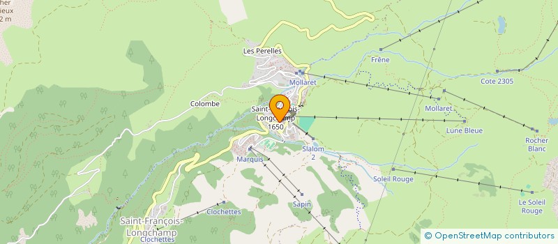 localisation de l'entreprise SAINT-FRANCOIS  SAINT FRANCOIS LONGCHAMP