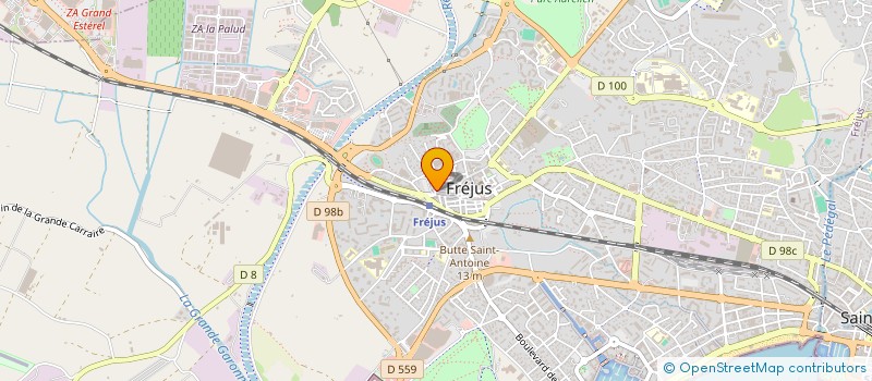 localisation de l'entreprise SAINT FRANCOIS IMMOBILIER à FREJUS