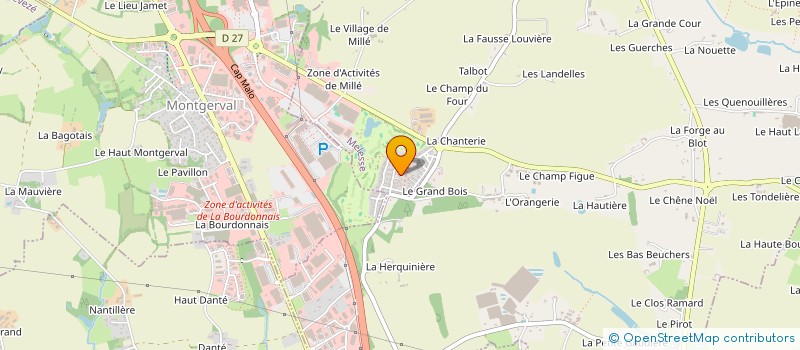 localisation de l'entreprise SAINT FRANCOIS OCEANE  MELESSE