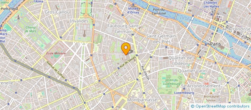 localisation de l'entreprise SAINT FRERES à PARIS