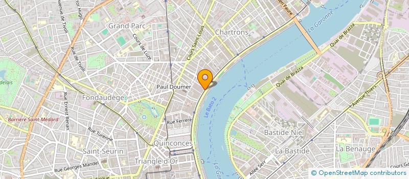 localisation de l'entreprise SAINT FULBERT  BORDEAUX