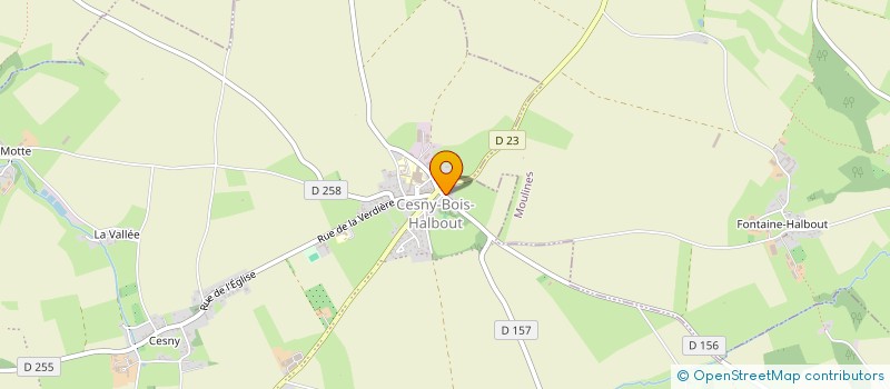 localisation de l'entreprise SAINT GABRIEL  CESNY-LES-SOURCES