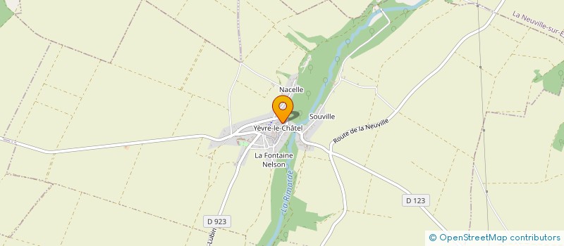 localisation de l'entreprise SAINT GAULT à YEVRE-LA-VILLE